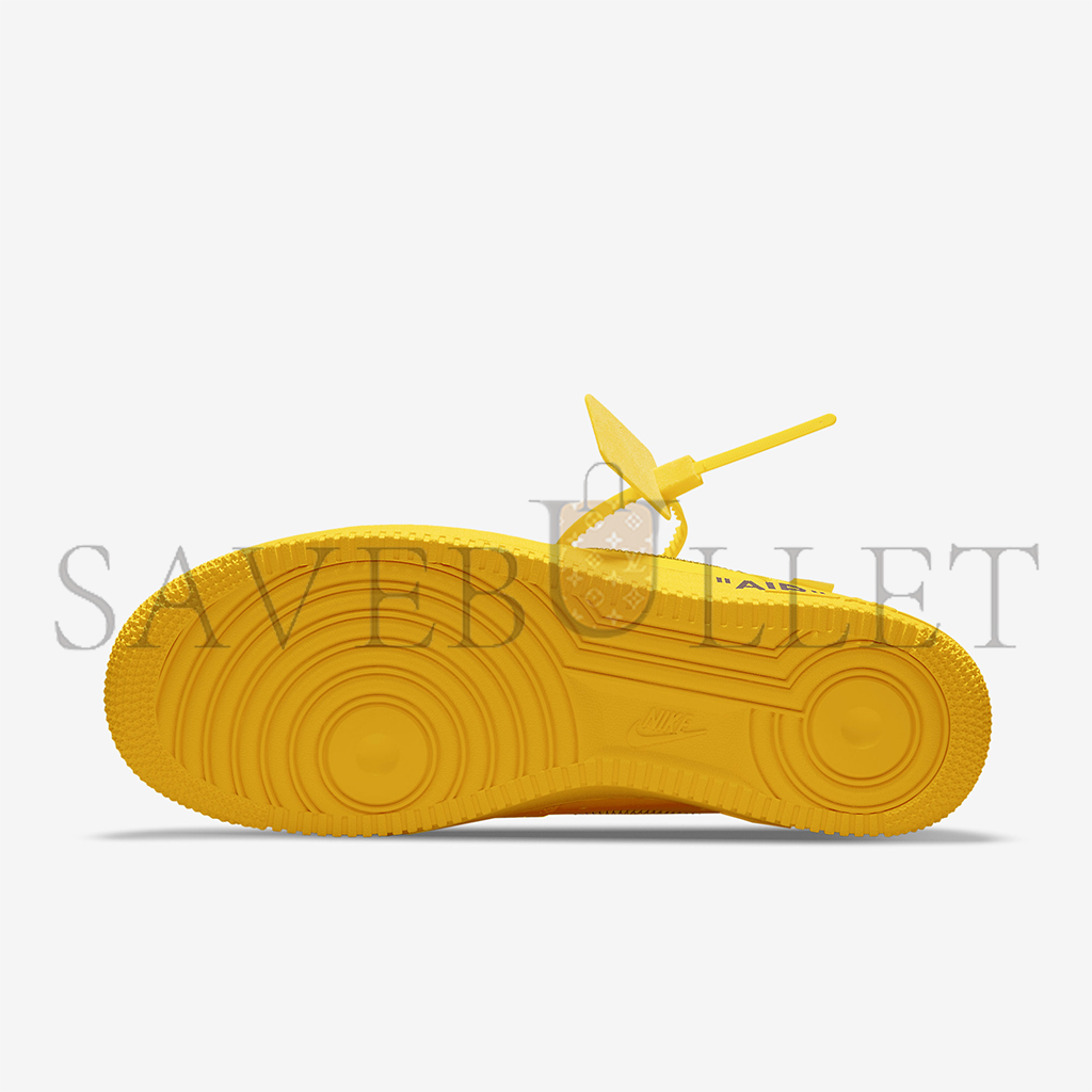 NIKE AIR FORCE 1 LOW OFF-WHITE ICA UNIVERSITY GOLD DD1876-700